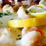 Shrimp Scampi Pizza